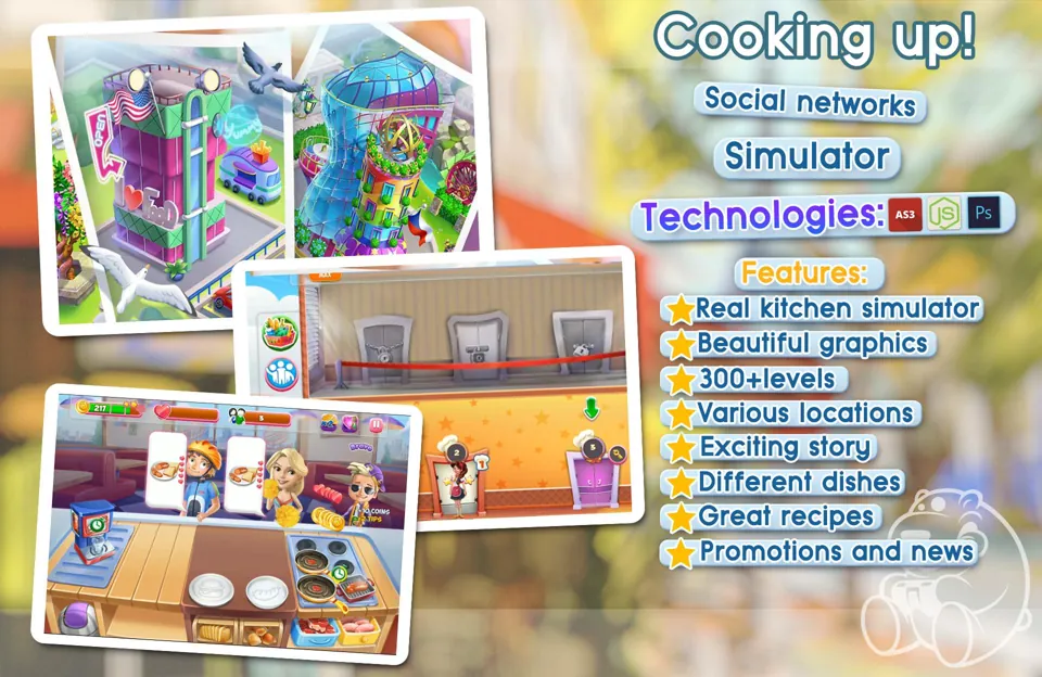 Historical portfolio image — Cooking UP! / Cafe