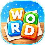 WordBattle app icon with colorful letter tiles